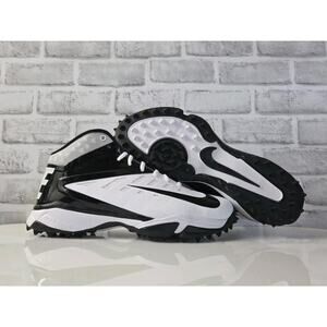 Nike Vapor Pro 3/4 Destroyer Football White/Black 527879-100 Men's Size 10